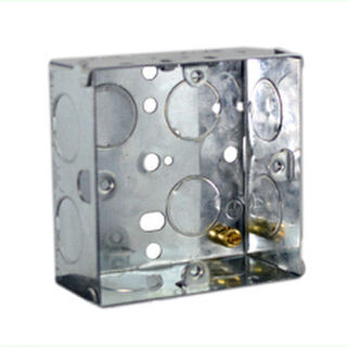 Euro Metal Flush Mounting Box